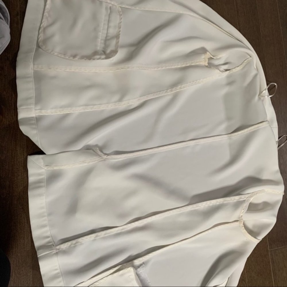 White Zara blazer small open single button - Picture 11 of 14